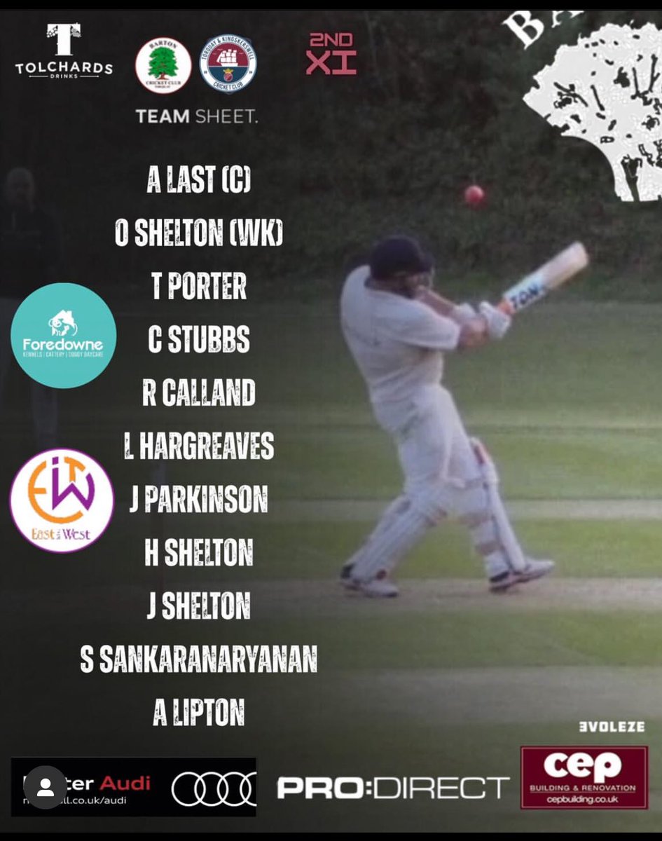 Barton Cricket Club (@bartoncricket) on Twitter photo ๐จ ๐จ TEAM NEWS ๐ฐ ๐ IN !!
STRAP YOURSELVES IN GUYS AND GIRLS ITS DERBY DAY!! our first XI & Second XI both face off against arch rivals <a href="/TandKCC/">Torquay & Kingskerswell CC</a> in a double dose of local derby action! Get yourself down to watch a fixture full of history, rivalry and normally fireworks please ๐จ ๐จ TEAM NEWS ๐ฐ ๐ IN !!
STRAP YOURSELVES IN GUYS AND GIRLS ITS DERBY DAY!! our first XI & Second XI both face off against arch rivals <a href="/TandKCC/">Torquay & Kingskerswell CC</a> in a double dose of local derby action! Get yourself down to watch a fixture full of history, rivalry and normally fireworks please