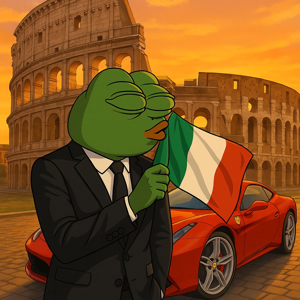 Enjoy your Weekend friends and family. 
Wen Lambo? Wen Ferrari! Zio Peppe will keep growing,  little by little, making new friends, reconnecting with lost brothers and sisters, and at some point, all of a sudden, overtake the #SOLANA space, like Rome the ancient world. La