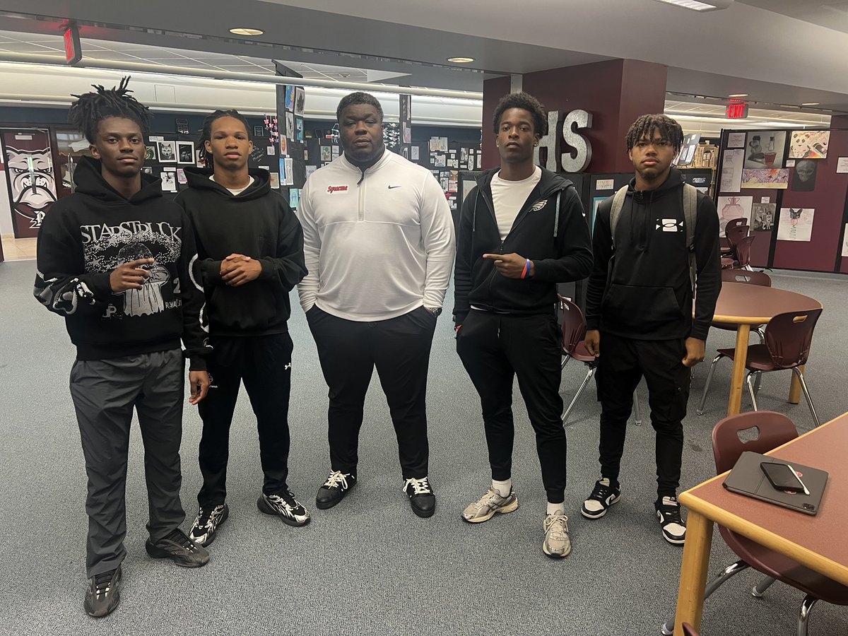 Thank you to <a href="/CuseFootball/">Syracuse Football</a> for stopping by. <a href="/Coach_E_Rob/">Coach E. Rob</a>