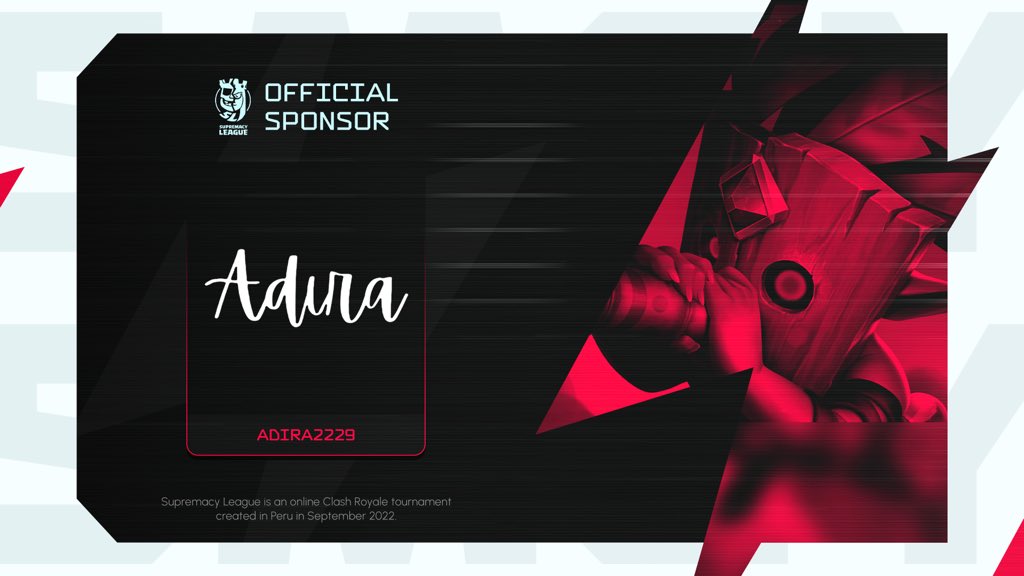 Supremacy League (@cr_supremacy) on Twitter photo ðŽ ðð
ð
ððððð ððððððð ðž
GREAT NEWS IN THE SUPREME ARENAS! ðð¥
A new sponsor joins our journey to push the limits of adrenaline and excitement!
Sheâs been a key supporter of many Clash Royale and Clash of Clans projects â and now, sheâs backing Supremacy League ðŽ ðð
ð
ððððð ððððððð ðž
GREAT NEWS IN THE SUPREME ARENAS! ðð¥
A new sponsor joins our journey to push the limits of adrenaline and excitement!
Sheâs been a key supporter of many Clash Royale and Clash of Clans projects â and now, sheâs backing Supremacy League