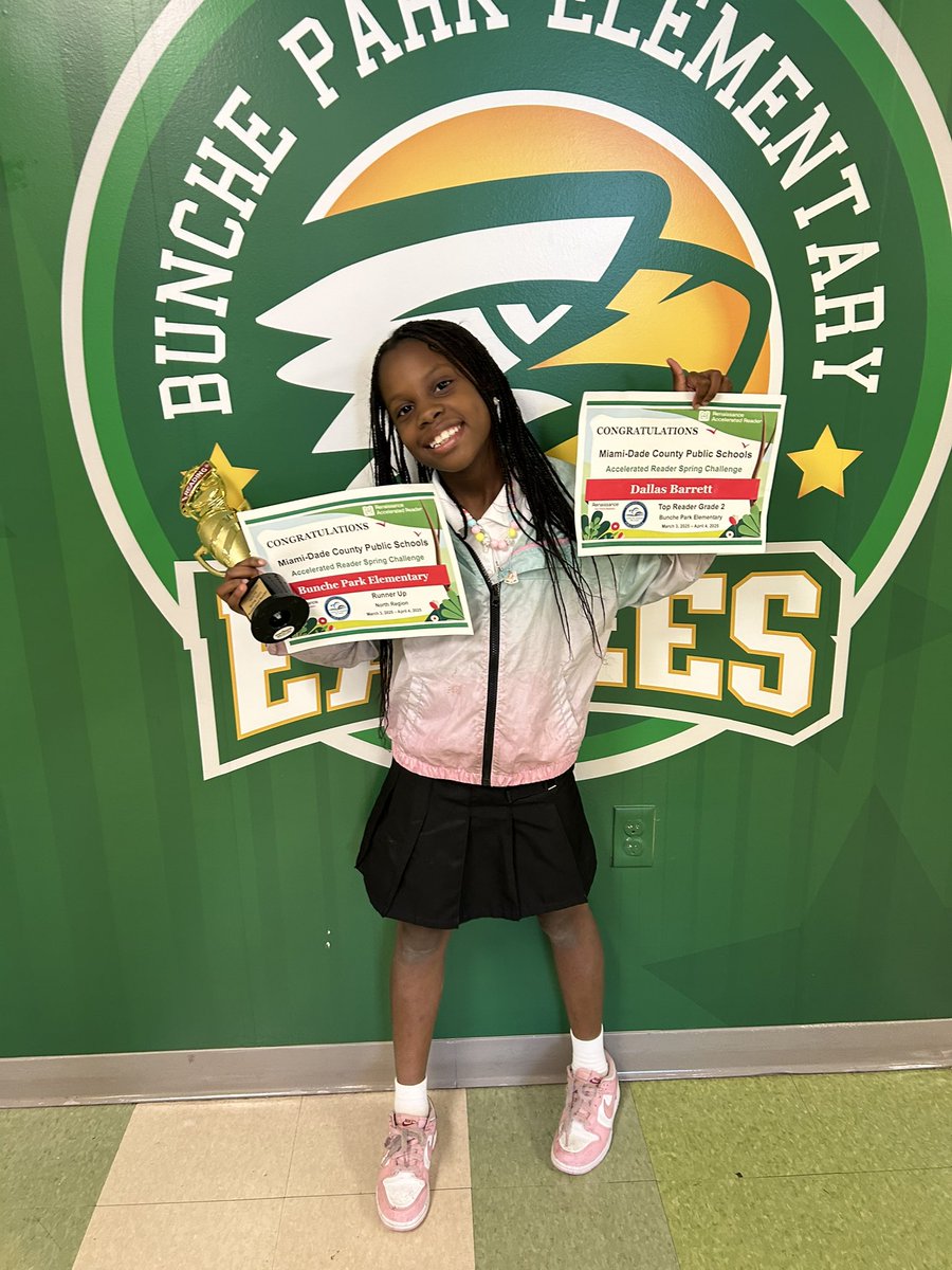 Bunche Park Elem (@buncheparkel) on Twitter photo Congratulations to Dallas our AR Spring challenge winner! <a href="/BuncheParkEl/">Bunche Park Elem</a> <a href="/MDCPSNorth/">M-DCPS North Region</a> <a href="/MDCPS_ELA/">Elem ELA Dept</a> <a href="/YeseniaAponte05/">Yesenia Aponte</a> <a href="/SuptDotres/">Jose L. Dotres, Ed.D.</a> #yourbestchoicemdcps #readersmakeleaders Congratulations to Dallas our AR Spring challenge winner! <a href="/BuncheParkEl/">Bunche Park Elem</a> <a href="/MDCPSNorth/">M-DCPS North Region</a> <a href="/MDCPS_ELA/">Elem ELA Dept</a> <a href="/YeseniaAponte05/">Yesenia Aponte</a> <a href="/SuptDotres/">Jose L. Dotres, Ed.D.</a> #yourbestchoicemdcps #readersmakeleaders