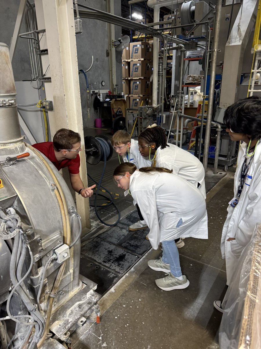 We loved every bit of learning we got to do while at <a href="/MannerPolymers/">Manner Polymers</a> with Dr. <a href="/sdaniel93/">Sherrika Sanders, PhD</a>! Thank you for taking the time to help us make client phone calls, learn about scheduling, research and development, quality control, and product manufacturing! #CuriousCreativeConnected