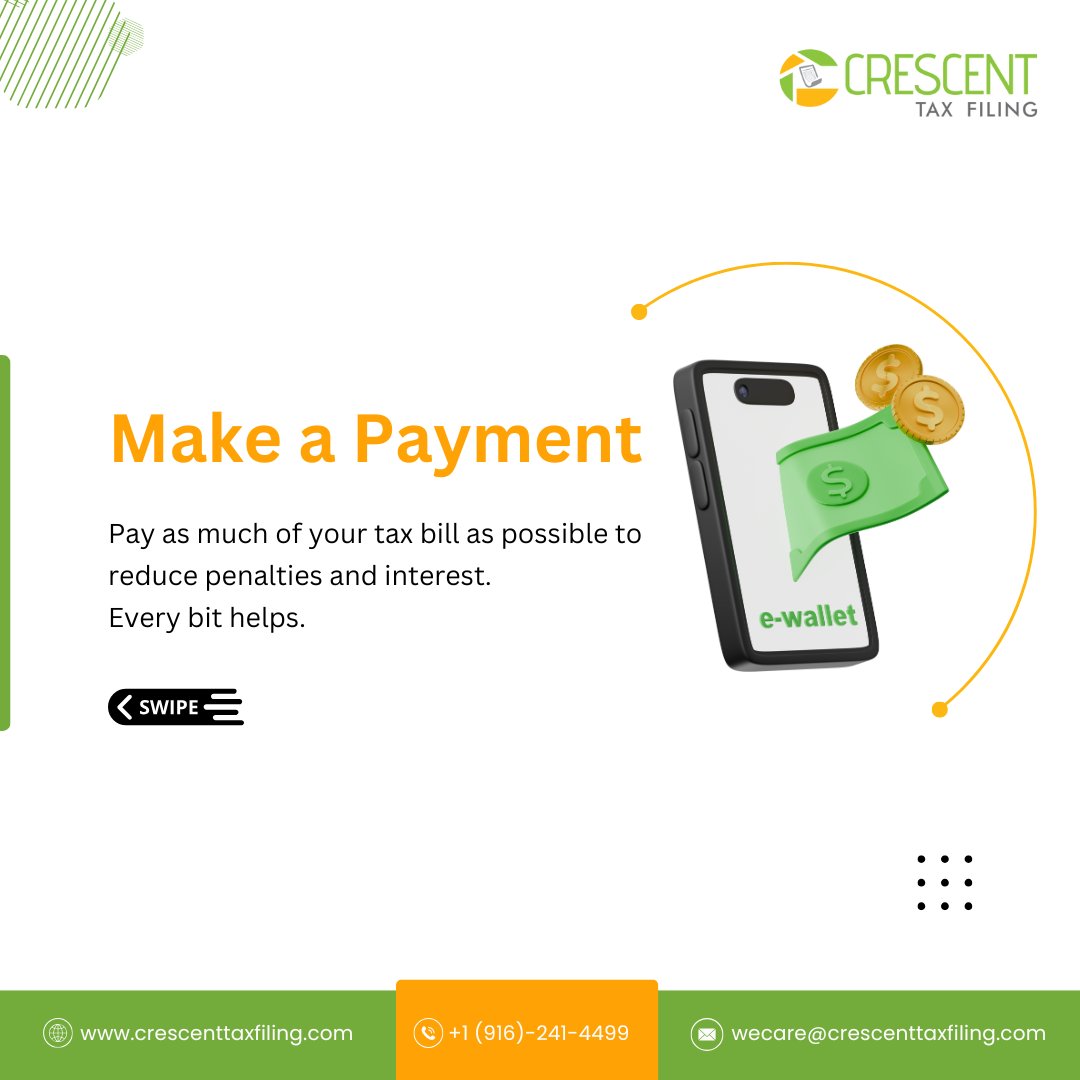 crescent_tax's tweet image. 🚨 Missed the tax deadline?

File now &amp;amp; cut penalties!

Crescent Tax Filing handles
late returns, payments &amp;amp; IRS issues.

We’ve got you! 📲 DM us!

#LateTaxFiling #CrescentTaxfiling
#IRSHelp #TaxHelpNow #FileLateTaxes #missedtaxdeadline #taxes #taxfiling