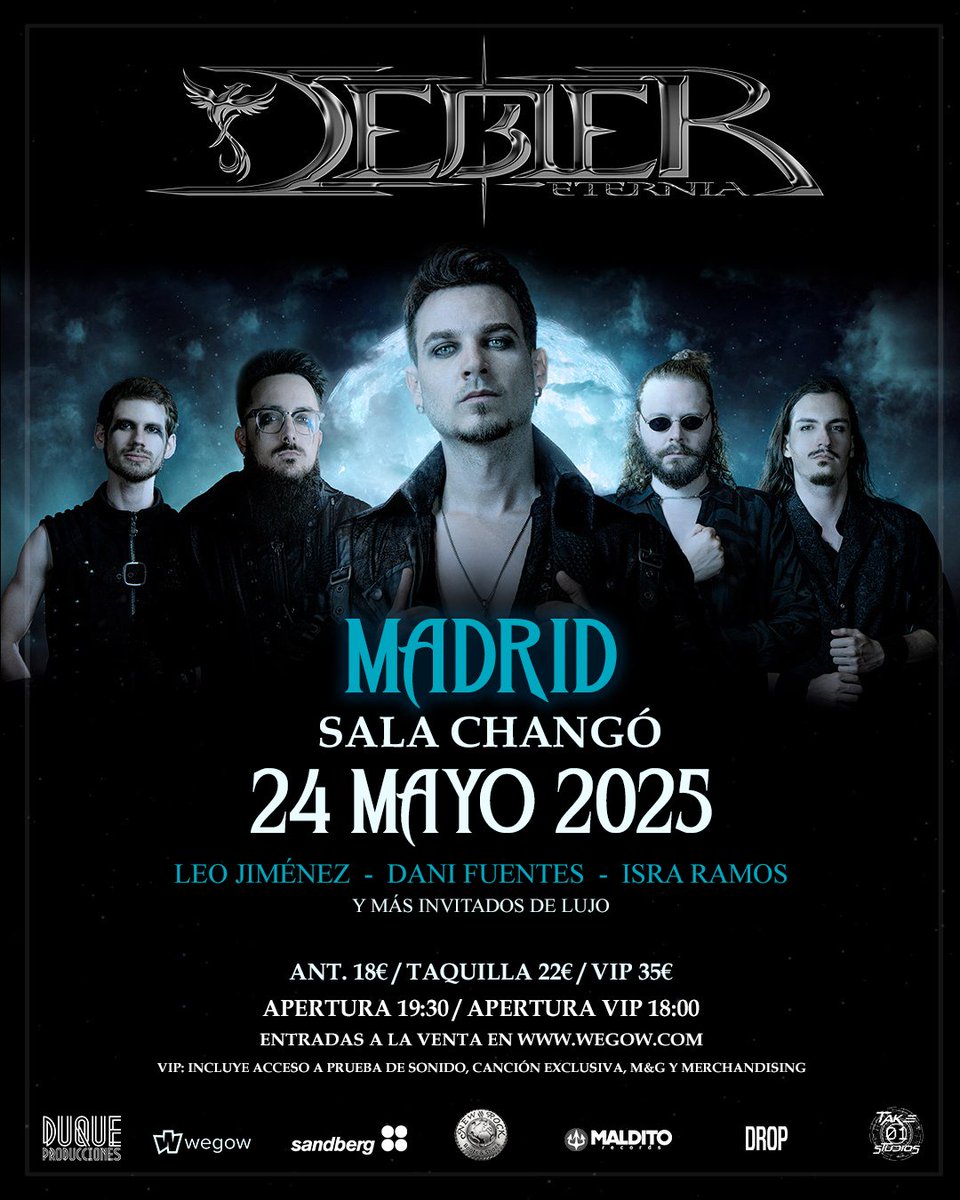 Os gusta como está quedando este cartel?? 😜 Y aun quedan más invitados por anunciar!!!

debleroficial.com/tour/