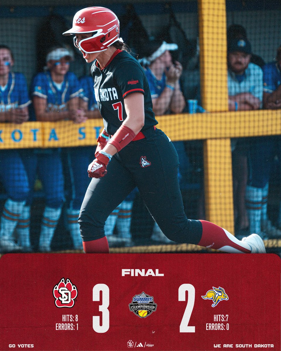 SEE YA TOMORROW YOTES 😎

#GoYotes x #WeAreSouthDakota