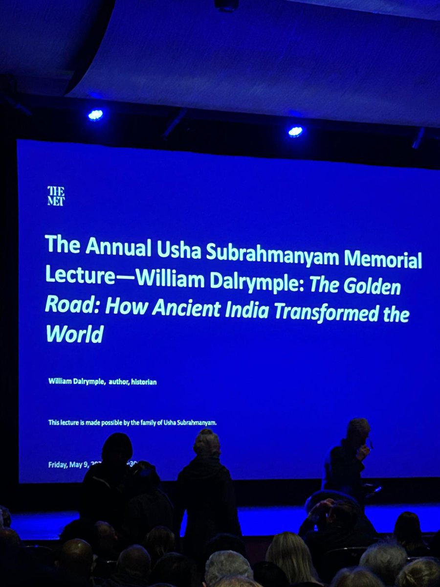 piyushgopal's tweet photo. @DalrympleWill Surreal to see and hear you in flesh. An unforgettable evening at The Met https://t.co/ja34ejKJnd