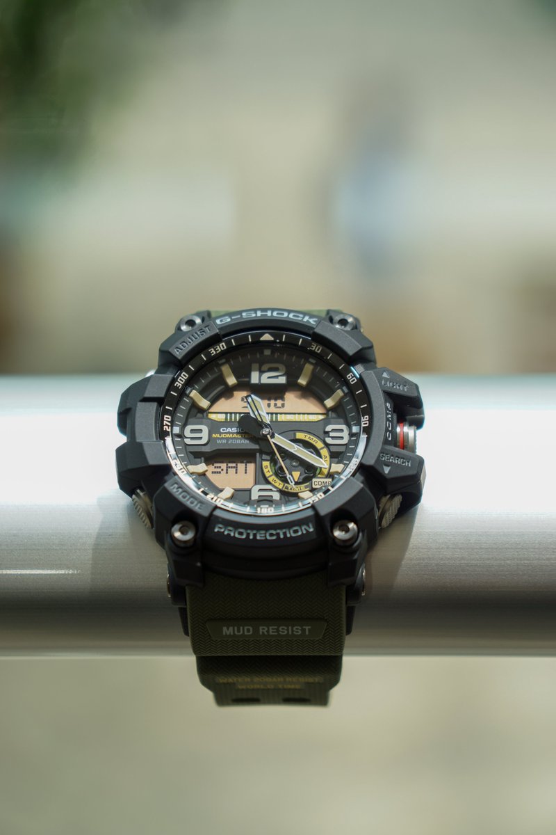 ISUZUGTime's tweet image. タフネスを追求するG-SHOCKの「MADMASTER」シリーズ、GG-1000-1A3JF！
防塵・防泥構造で悪路や瓦礫の中でも安心💪方位や温度計測が可能なツインセンサーを搭載🧭🌡️
ミリタリーテイスト溢れるデザインも魅力😎
eye-eye-isuzu.co.jp/products/watch…

＃GSHOCK #MUDMASTER #GG1000 #アウトドア