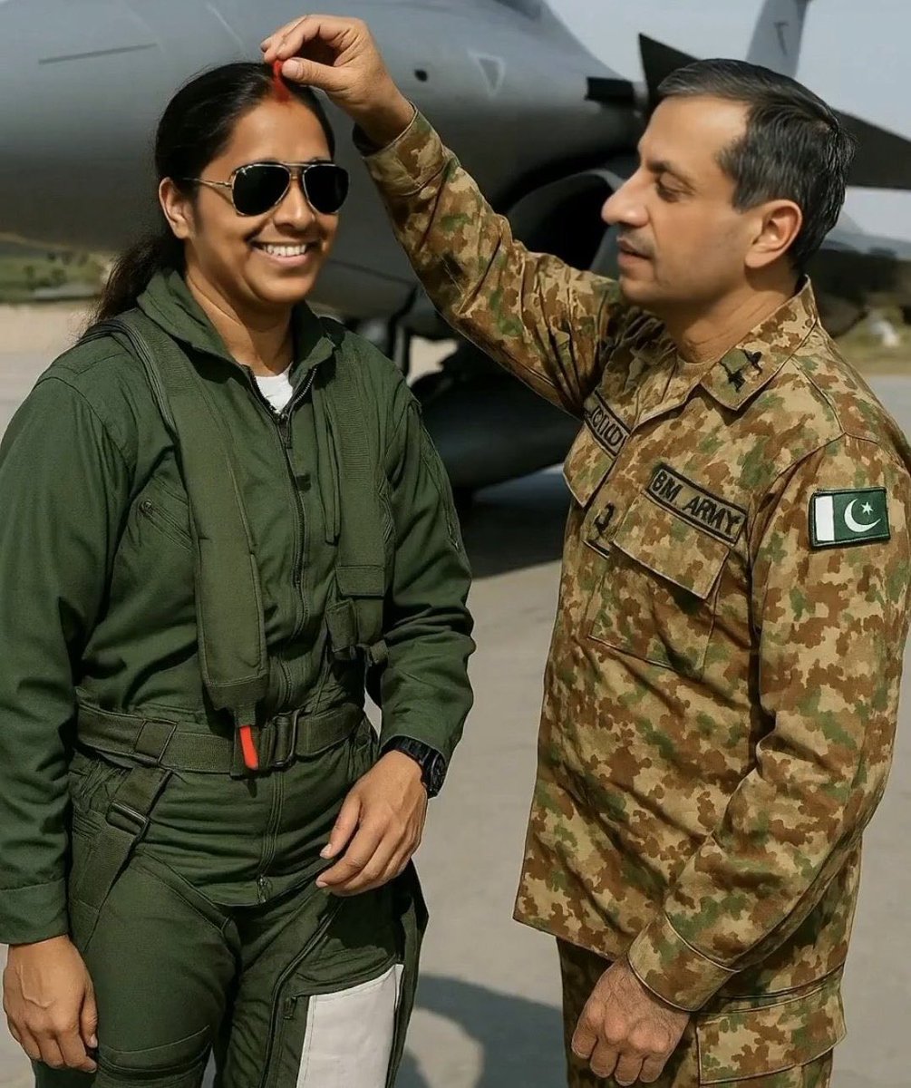 میں جنگ لڑنے گئی 
تے راہ ویچ پھڑی گئ 😂🤣
دلہن ا گی پاکستان 
#بنیان_المرصوص 
#PakistanZindabad 
#IndiaPakistanWar