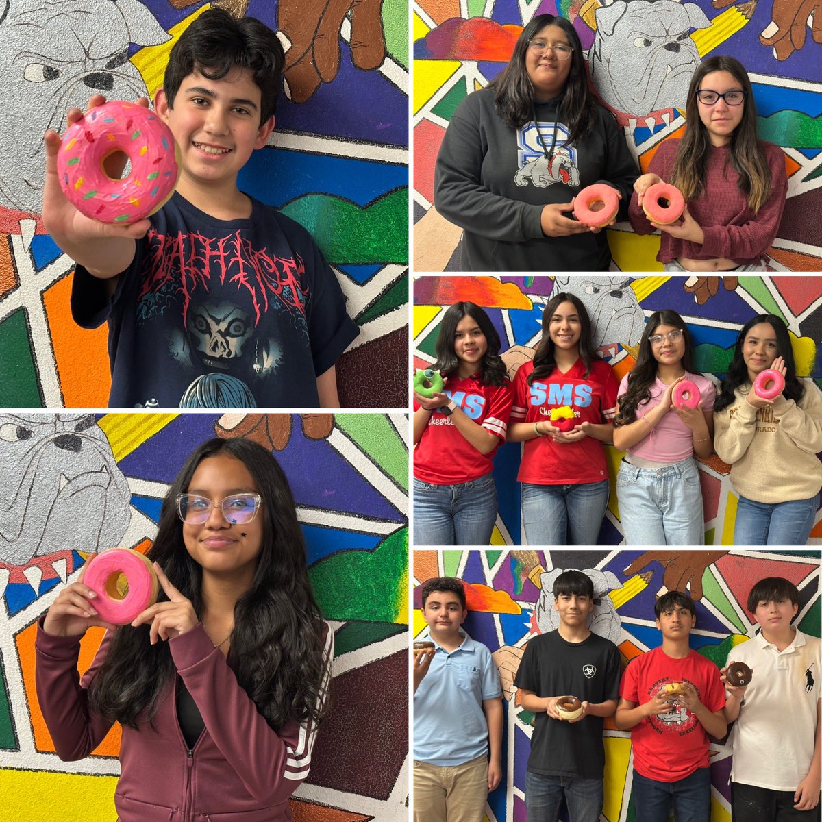 lavila_SMS (@lavila_sms) on Twitter photo Throughout April, my advanced art students explored how to build donuts using simple materials such as foil and air-dry clay. They did an outstanding job bringing their creations to life! 🍩 <a href="/SISD_FineArts/">SISD Fine Arts</a> <a href="/Socorro_Middle/">Socorro Middle</a> Throughout April, my advanced art students explored how to build donuts using simple materials such as foil and air-dry clay. They did an outstanding job bringing their creations to life! 🍩 <a href="/SISD_FineArts/">SISD Fine Arts</a> <a href="/Socorro_Middle/">Socorro Middle</a>