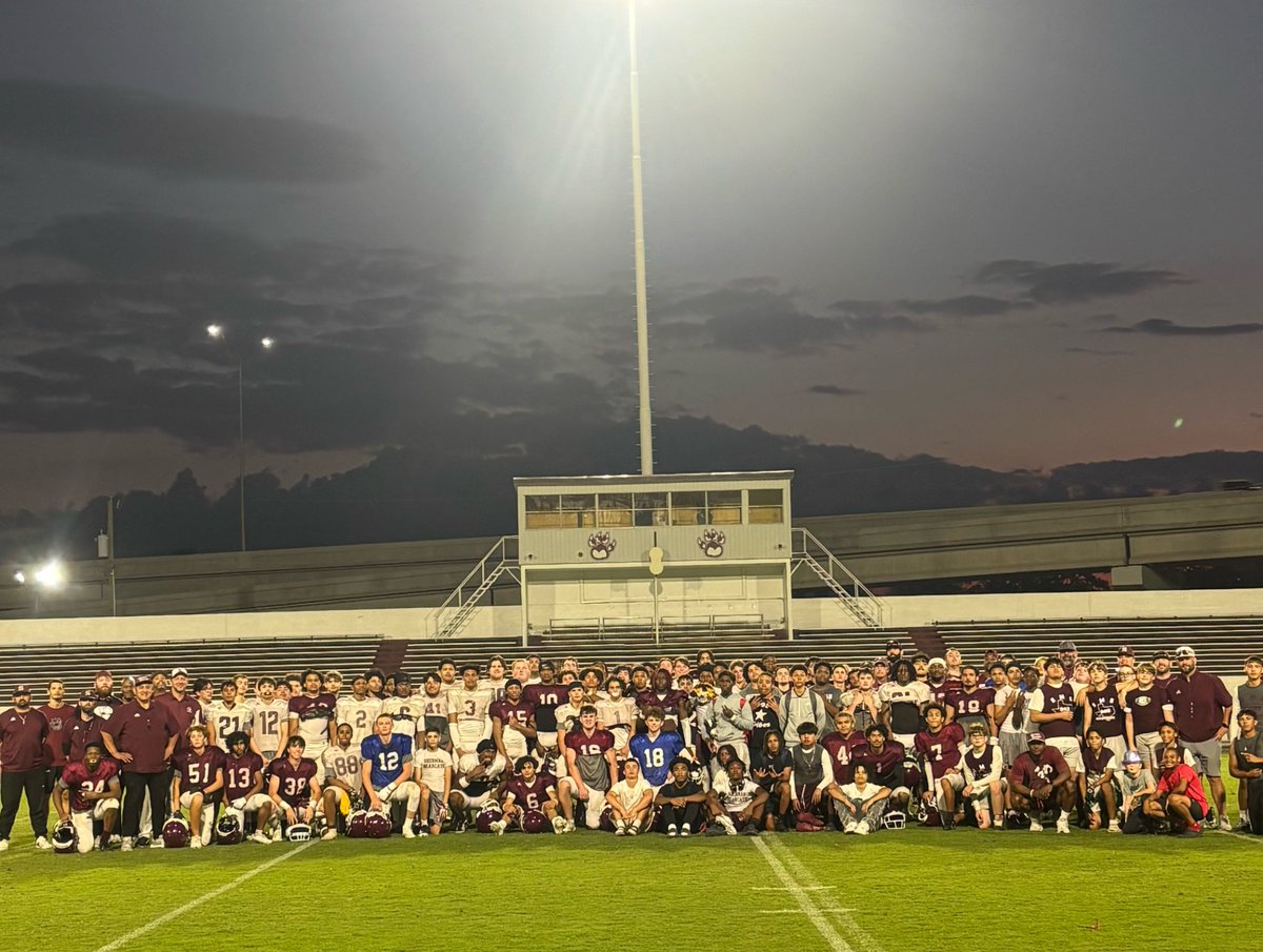 👀 🐾The future of Sherman Bearcat Football was in full display tonight at Bearcat Stadium!  It was amazing to see all our Bearcats come together and compete!  #BEST