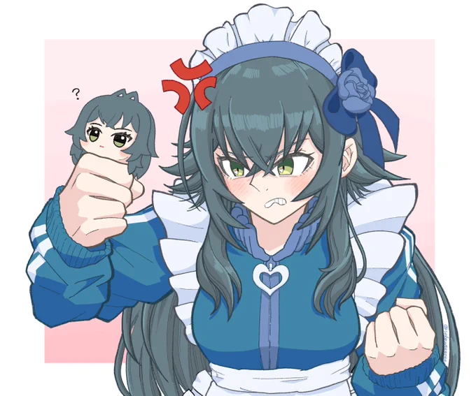 今日はメイドの日 きゅるぽっぷん衣装好きすぎるので衣装化頼みます… #メイドの日2025 #学マスFA