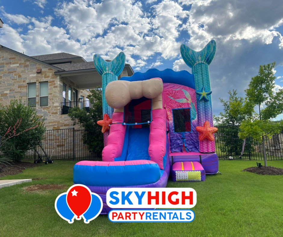 🚨 Backyard fun alert!
We’re delivering the coolest slides &amp; bounce houses across Houston, Austin &amp; Dallas!

📦 Book your inflatable now &amp; make your party the talk of the town! 🥳