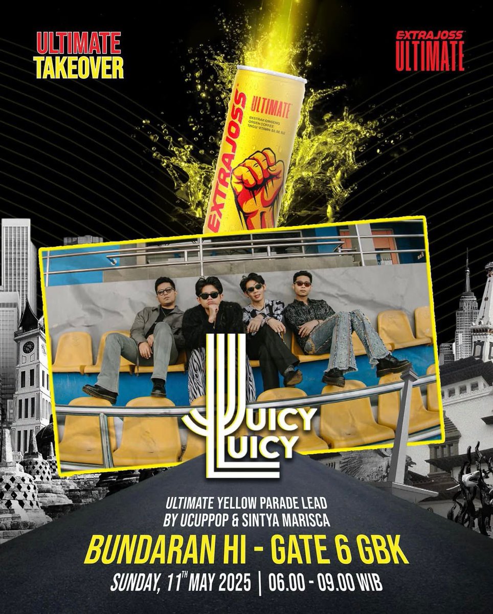 shellalooo's tweet photo. Mau ingetin lagi buat sobat konserku
Extra joss bikin acara seru bareng JuicyLuicy besok di GBK yaa ✨ https://t.co/bhEBwm4zUH