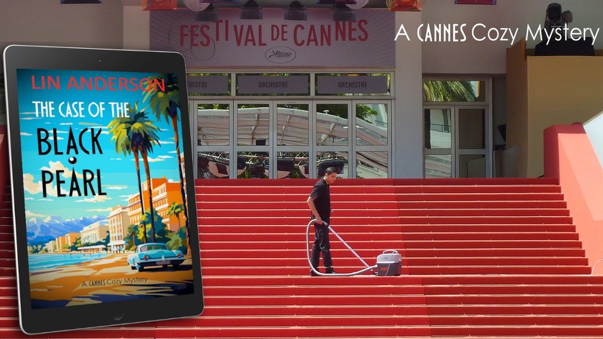 'She was striking and classy. And, Patrick suspected, bringing trouble his way' viewBook.at/TheBlackPearl  #Adventure #Mystery #Thriller #Cannes #LinAnderson #KU #TheCaseOfTheBlackPearl #cozymystery