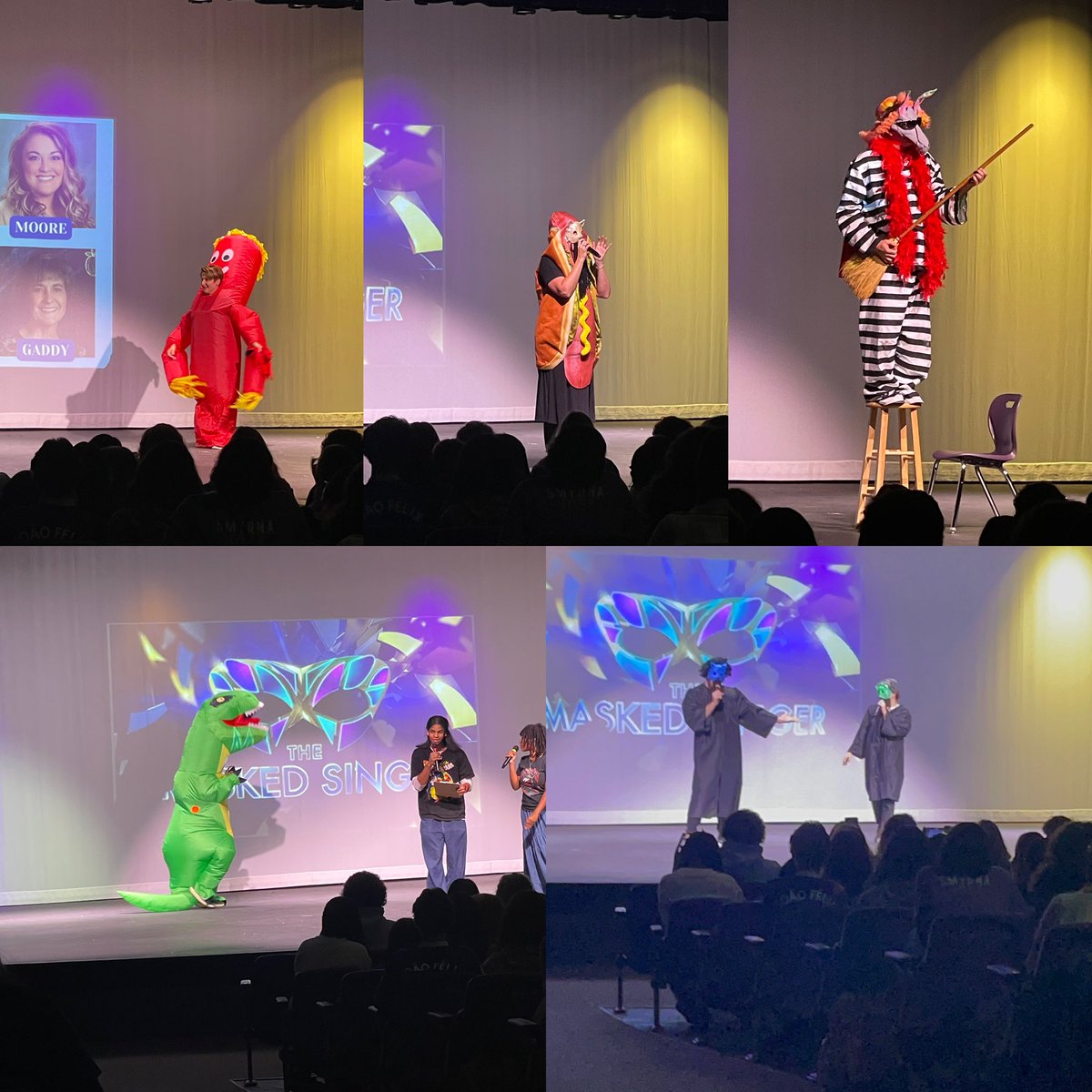 Smyrna High School Choir (@choirsmyrna) on Twitter photo Todayโs Masked Singer event was a BLAST! ๐ญ๐ค๐ถ
Thank you for our teachers for participating!! The audience had a great time guessing who sang what, and the costumes were top-notch!
๐๐
#onlyoneshs <a href="/SmyrnaBulldog/">Smyrna Bulldog</a> Todayโs Masked Singer event was a BLAST! ๐ญ๐ค๐ถ
Thank you for our teachers for participating!! The audience had a great time guessing who sang what, and the costumes were top-notch!
๐๐
#onlyoneshs <a href="/SmyrnaBulldog/">Smyrna Bulldog</a>