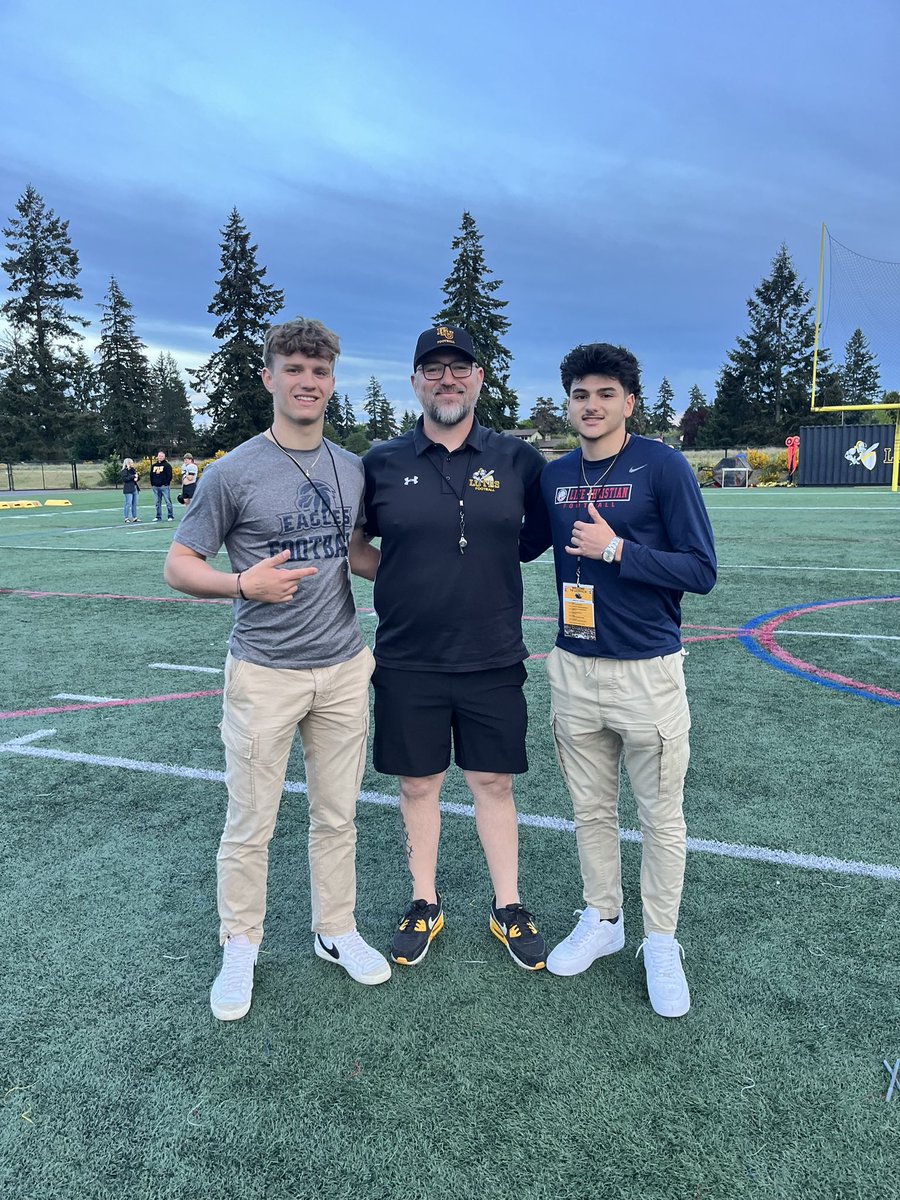 Matthew Awad (@matthewawad5) on Twitter photo Thank you everyone at <a href="/PLUFootball/">Pacific Lutheran Football</a> for the junior day! Had a great time and great experience.
Go Lutes!
<a href="/BrantMcAdams/">Brant McAdams</a> <a href="/Zach_Willis45/">Zach Willis</a> <a href="/LifeChristAcdFB/">Hershel Dennis HC Life Christian Academy FB</a> <a href="/Blakefb40/">Coach Blake</a> <a href="/QBClub253/">Playbook Pete🏈🎯</a> <a href="/CaliDQ/">DeQuin Evans</a> Thank you everyone at <a href="/PLUFootball/">Pacific Lutheran Football</a> for the junior day! Had a great time and great experience.
Go Lutes!
<a href="/BrantMcAdams/">Brant McAdams</a> <a href="/Zach_Willis45/">Zach Willis</a> <a href="/LifeChristAcdFB/">Hershel Dennis HC Life Christian Academy FB</a> <a href="/Blakefb40/">Coach Blake</a> <a href="/QBClub253/">Playbook Pete🏈🎯</a> <a href="/CaliDQ/">DeQuin Evans</a>