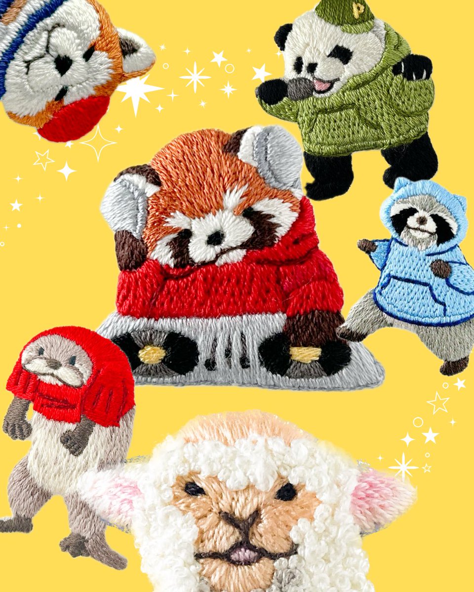 #私の創作が心に届きますように
愉快な動物たちを刺繍しています🪡
届きますように✨