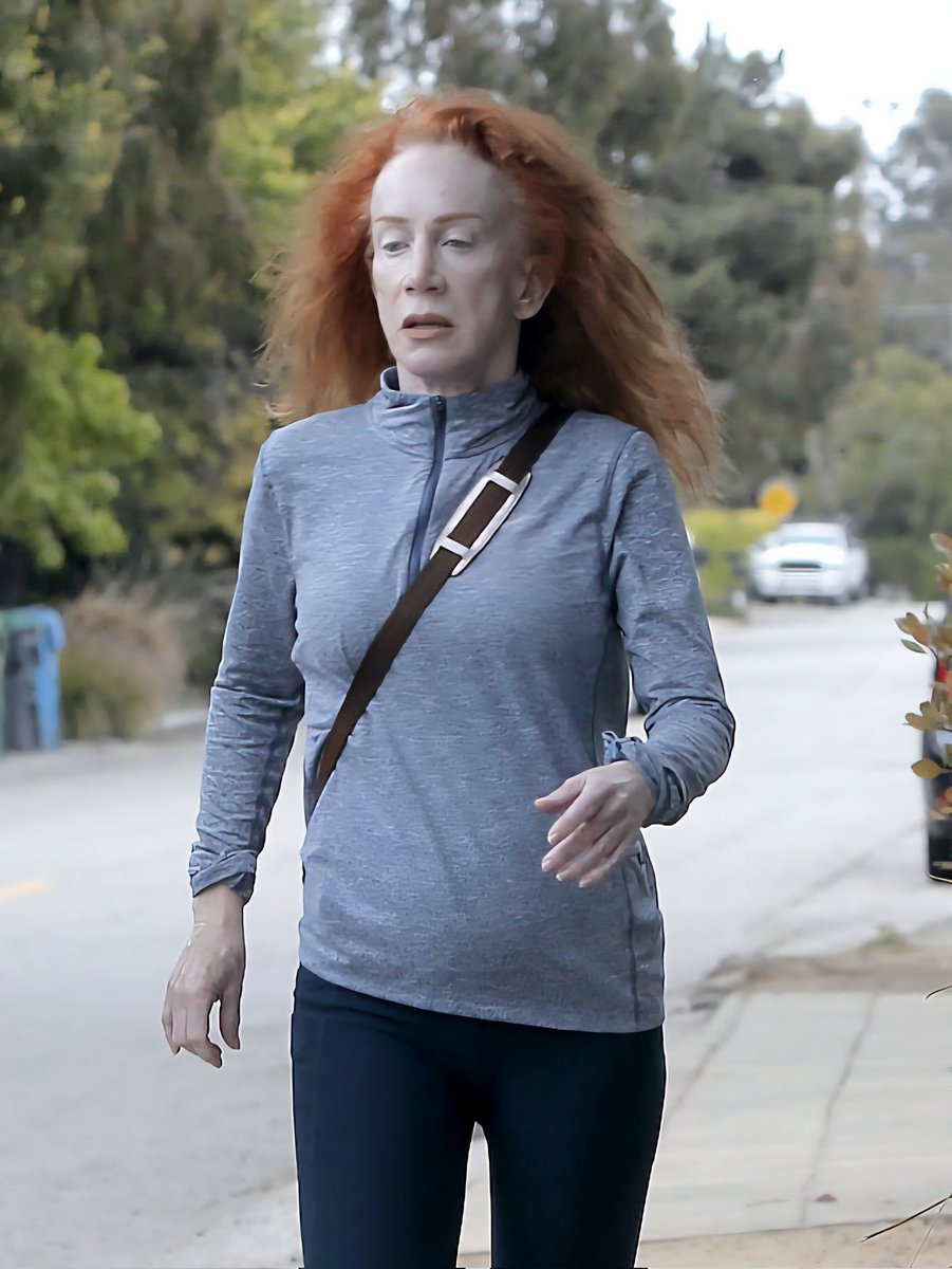 How would you describe Kathy Griffin's look?