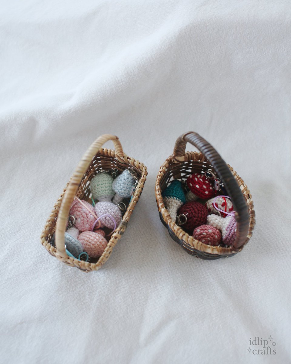 idlipcrafts's tweet photo. fae-touched mushrooms ˖⁺｡˚⋆˙ https://t.co/IO7WQrRQkb