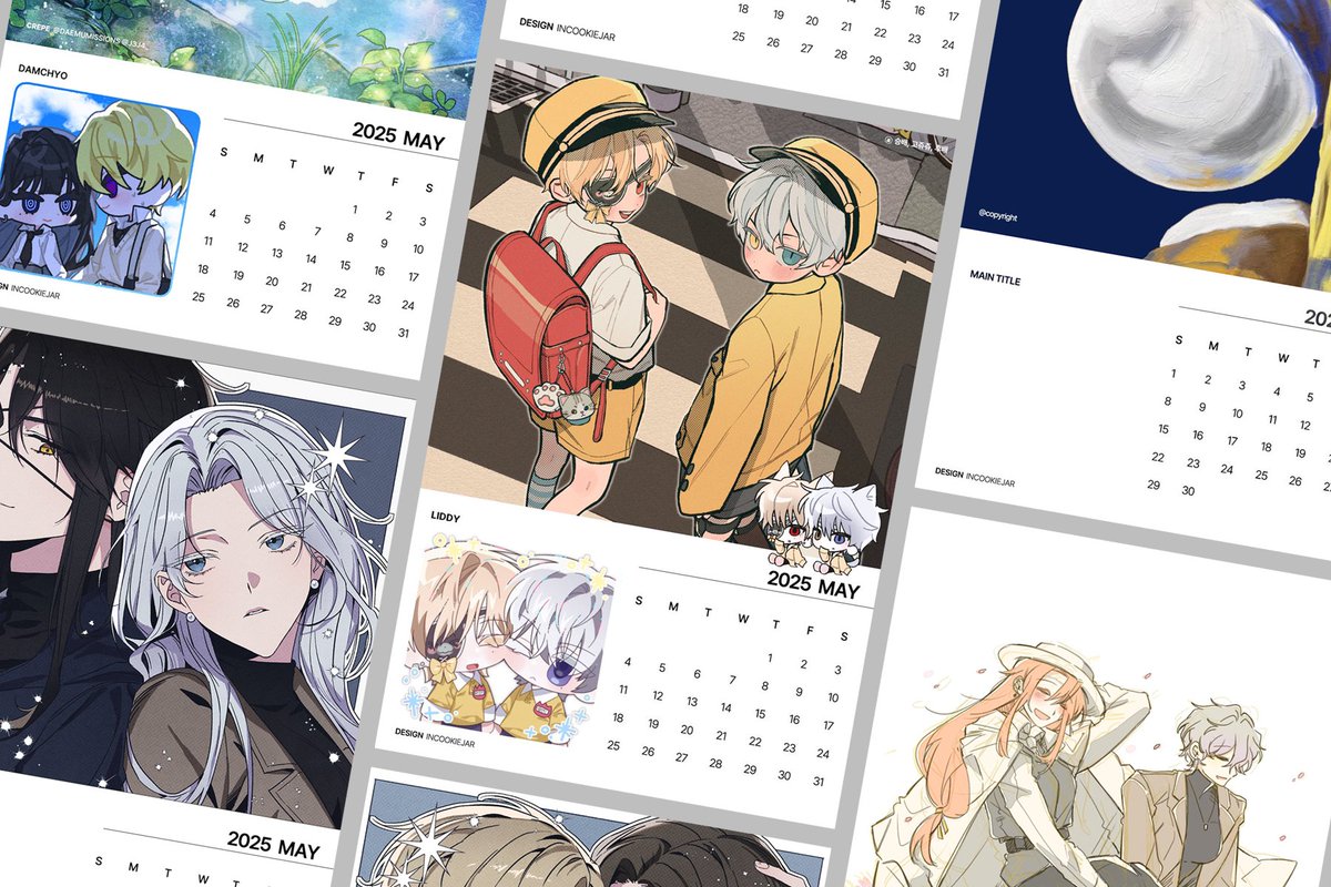 #페어틀
실제 인쇄 규격의 달력 엽서 틀입니다. 자유롭게 사용해 주세요! 🌹

posty.pe/00jh3n