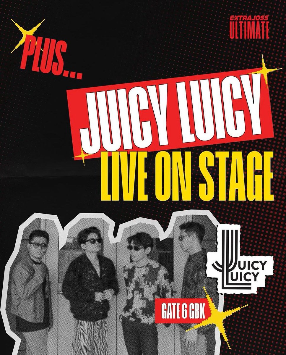 happycakes58's tweet photo. Guys info ootd buat CFD sambil nonton Juicy Luicy di acara Extra Joss tanggal 11 Mei di Gate 6 GBK dong https://t.co/GsmKiYCkne