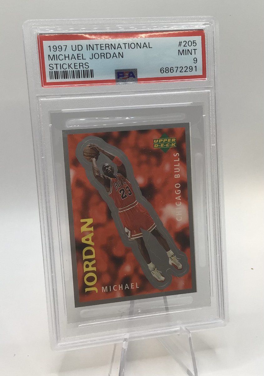 Today’s giveaway: 🐐 UD Michael Jordan PSA 9
#Giveaway #jordan 
Like ✅
Follow  ✅
Repost  ✅
Tag  friends  for  more  entries.  Winner  Tues