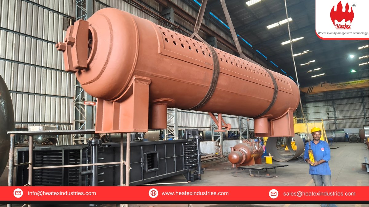 heatex_industry's tweet image. 🚚 Steam &amp;amp; mud drums dispatched! 🔧

Key boiler components, built for performance and reliability.

🔹 Steam drums: Separate steam from water
🔹 Mud drums: Trap impurities

Thanks for choosing Heatex!

#heatexindustries #dispatchupdate #steamdrums #muddrums #boilersolutions