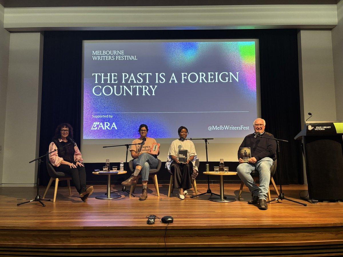 Melbourne University Publishing (@mupublishing) on Twitter photo A brilliant discussion at <a href="/MelbWritersFest/">Melbourne Writers Festival</a> with Historians and authors Santilla Chingaipe, Sita Sargeant and Steve Vizard (<a href="/Steve_Vizard/">Steve Vizard</a>) ✨ A brilliant discussion at <a href="/MelbWritersFest/">Melbourne Writers Festival</a> with Historians and authors Santilla Chingaipe, Sita Sargeant and Steve Vizard (<a href="/Steve_Vizard/">Steve Vizard</a>) ✨