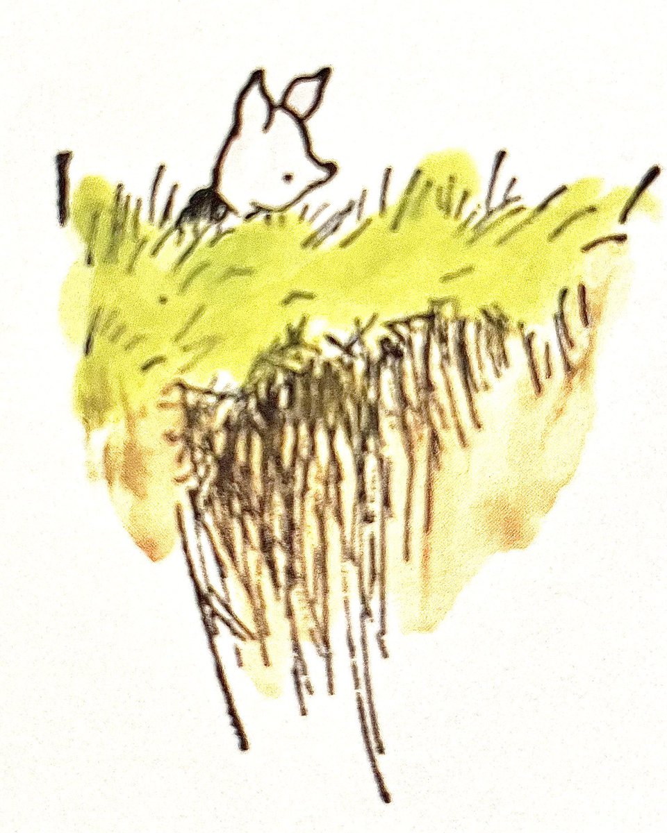“It’s a Heffalump!” thought Piglet nervously, and then he said: “Tra-la-la,” as if he had just thought of it. But he didn’t look round, because if you look round and see a Very Fierce Heffalump looking down at you, sometimes you forget what you were going to say. ~A.A.Milne