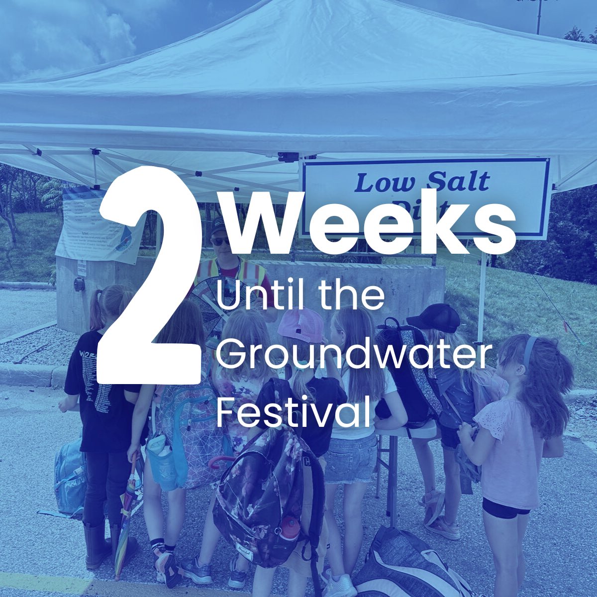 💧💫Just 2 weeks until the Waterloo Wellington Children’s Groundwater Festival! Get ready for hands-on fun, water science, and sustainability in action. 

Let the countdown begin! 🌍✨ 

#WWCGF2025 #WaterEducation #2WeeksOut