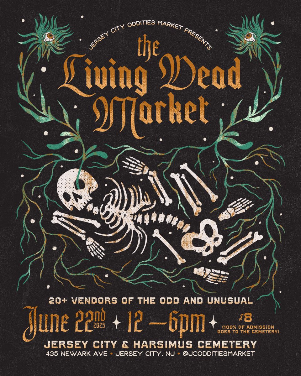 June 22nd at Harsimus Cemetery