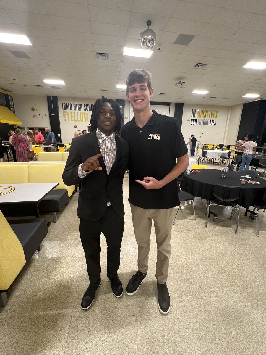 Junior <a href="/jaden_rivers17/">Jaden Rivers</a> becomes <a href="/IrmoHigh/">Irmo High School International School for the Arts</a> Student Body President 

Sophomore <a href="/ap2different_/">Antwoine Pierce</a> is our Junior class VP for next year!! Big things for the Yellow Jackets off the court! #TraditionContinues