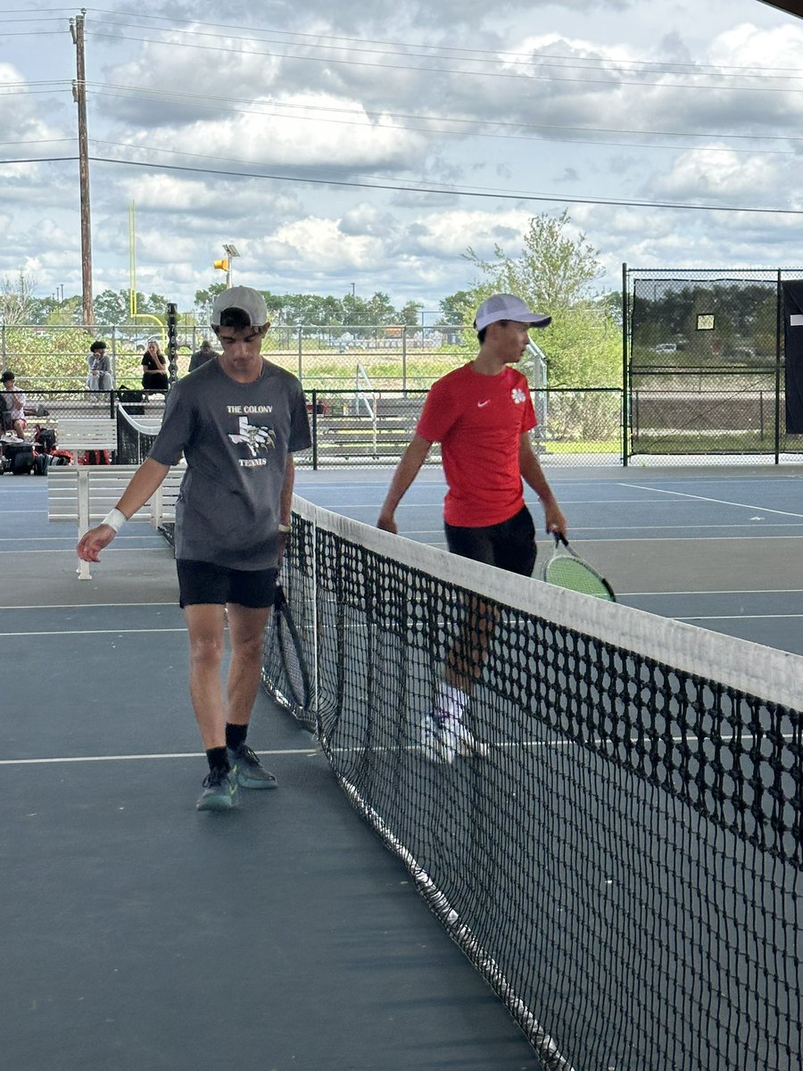 TheColonyTennis's tweet photo. Jose Guedez was 13-1 in fall matches, undefeated in BS1. He was District 12-5A MVP &amp; THSCA Super-Elite Team member. This spring, he was 13-5 in tournament play. He was BS District Champ (only the 3rd from TCHS since 2009) and advanced to the Regionals round for the 3rd time #GBGC https://t.co/f6nGebaSye