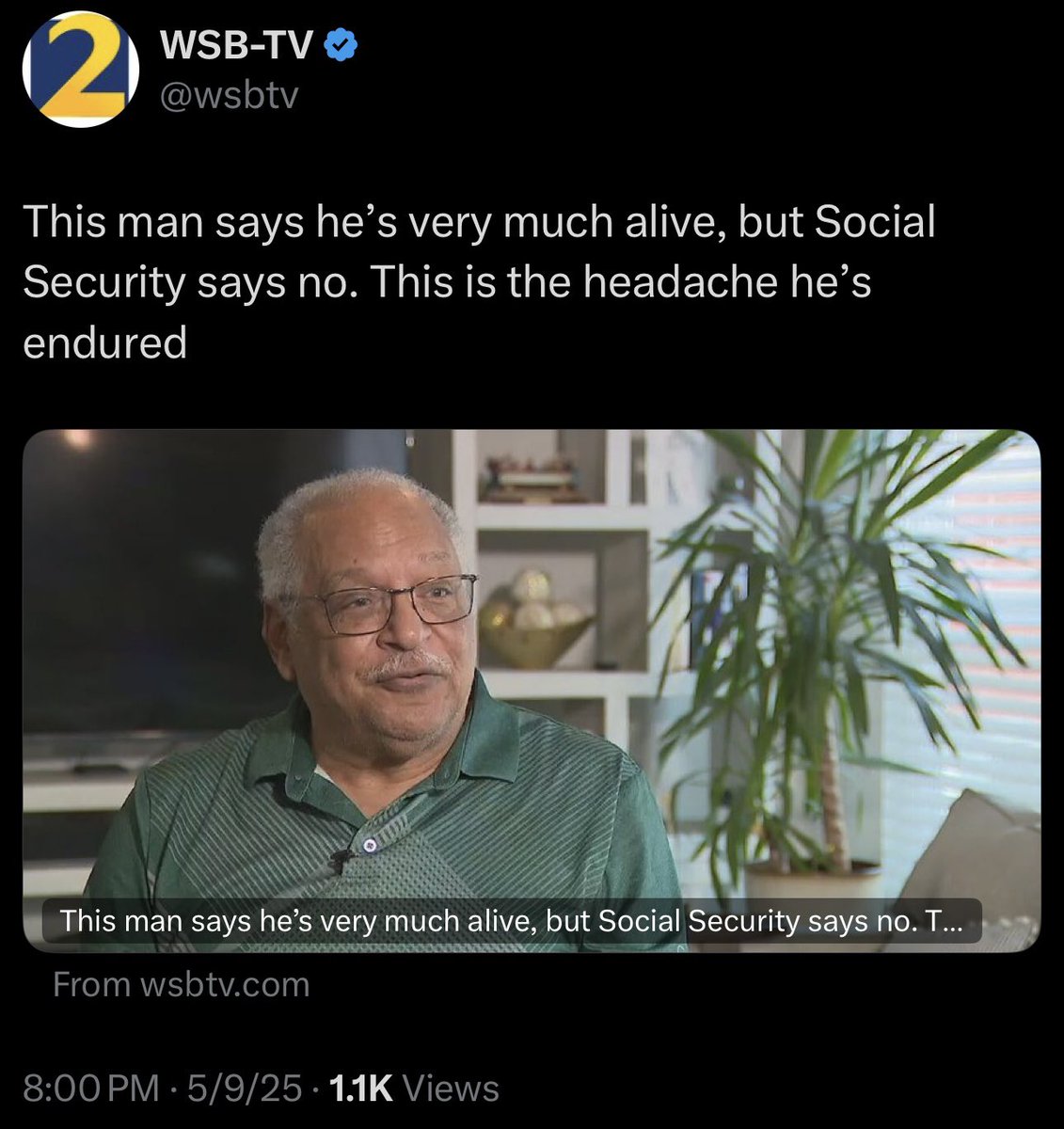 Elon Musk and Big Balls decided he was dead.