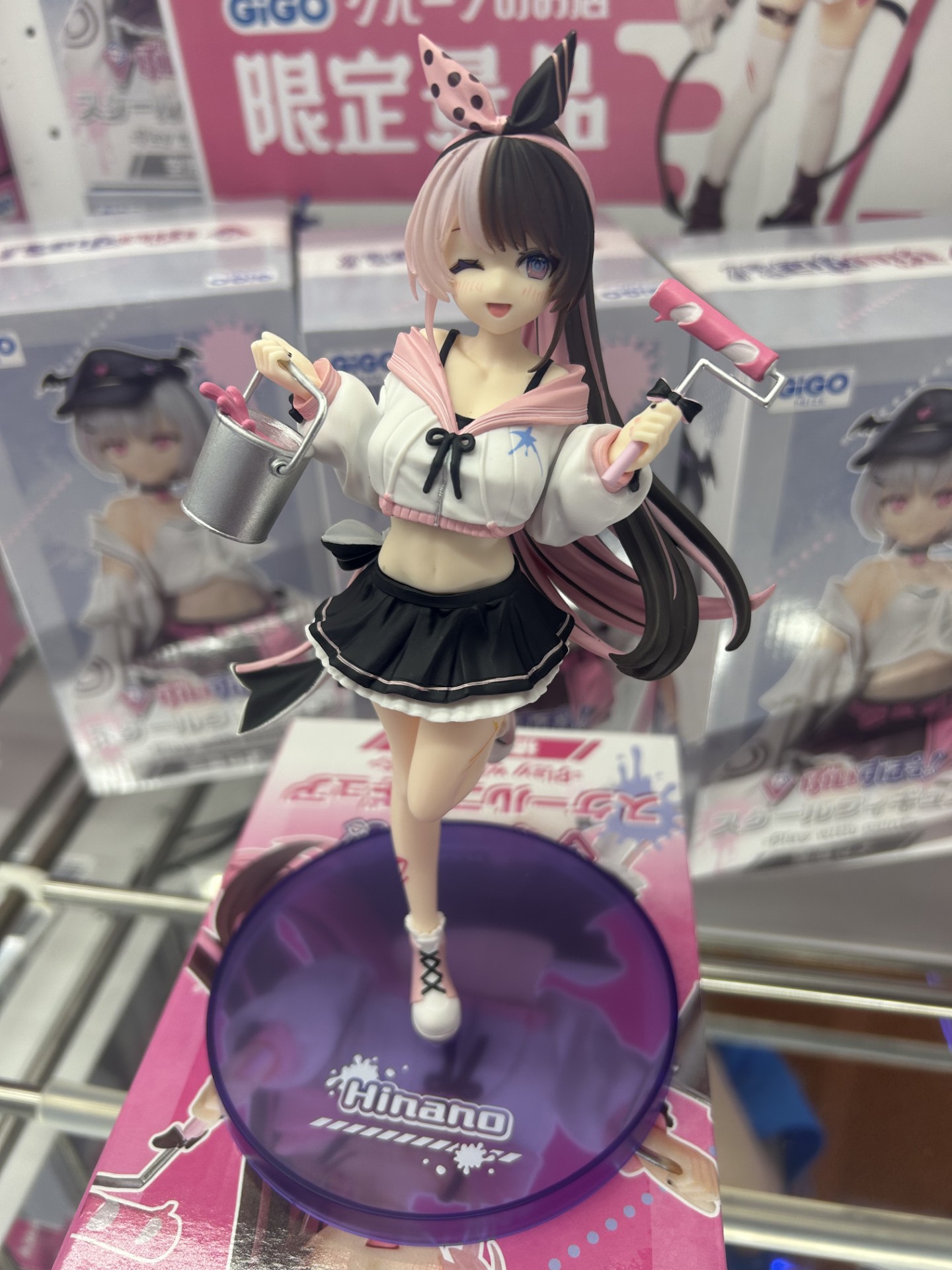 GiGO 橘ひなの&空条セナ　フィギュア GIGO限定 ぶいすぽっ！ 空澄セナ & 橘ひなの スケールフィギュア