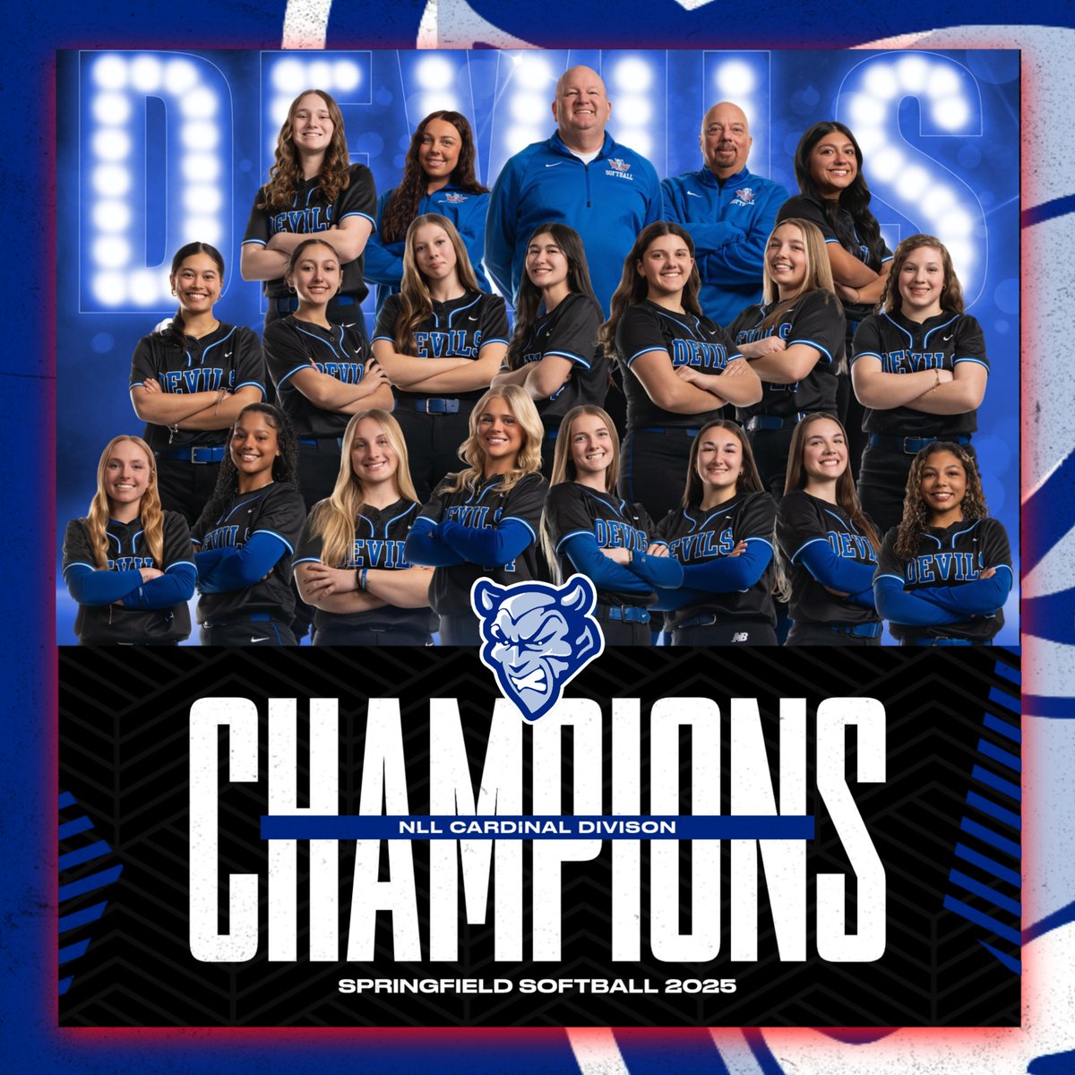 🚨With tonight's 10-0 win over Southview, Springfield Softball has clinched a share of the NLL Cardinal Division title! 🥎👏
Congratulations, ladies!
