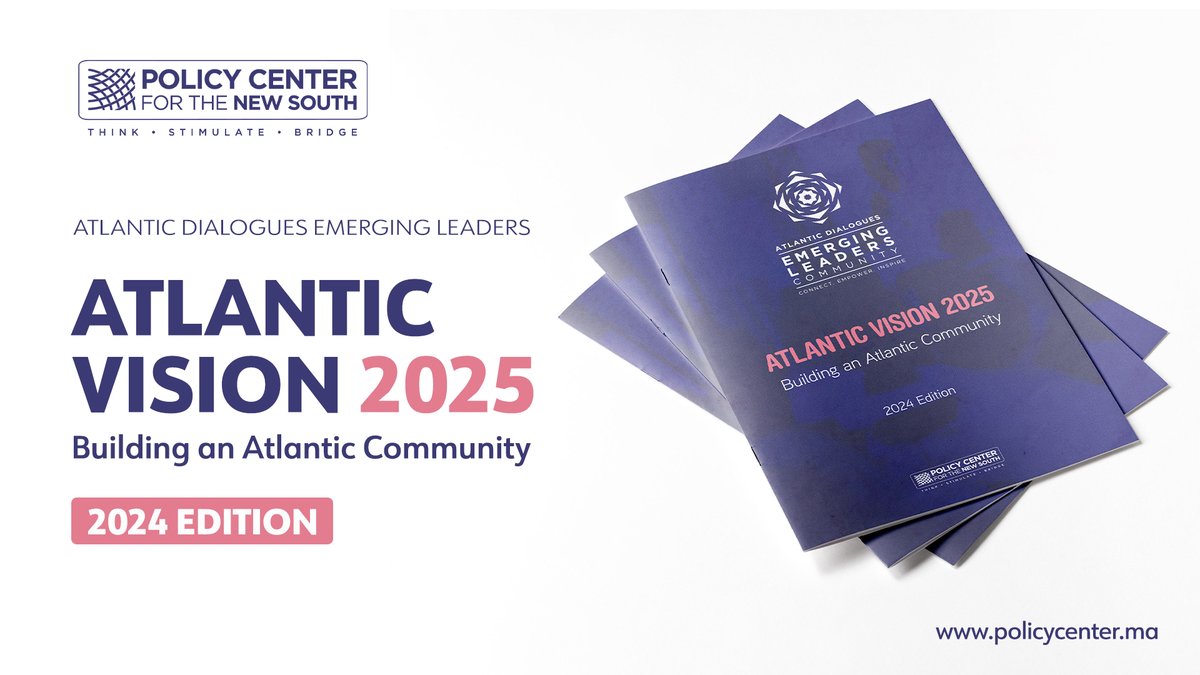 PolicyCenterNS's tweet photo. ๐ How can we foster a more integrated & inclusive #Atlantic community? The 2025 @ADEL_PCNS #AtlanticVision report is outโpresenting the outcomes of the Build, Connect, Anticipate workshop and amplifying voices from across the #GlobalSouth.
๐More: https://t.co/ppwQv2Szc7 https://t.co/RTuCtQe0aF