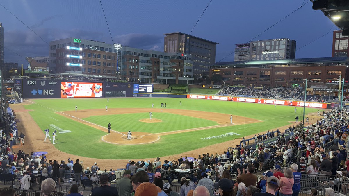Durham Bulls (@durhambulls) on Twitter photo Thereβs no place like Durham Bulls Athletic Park ππ§‘ Thereβs no place like Durham Bulls Athletic Park ππ§‘