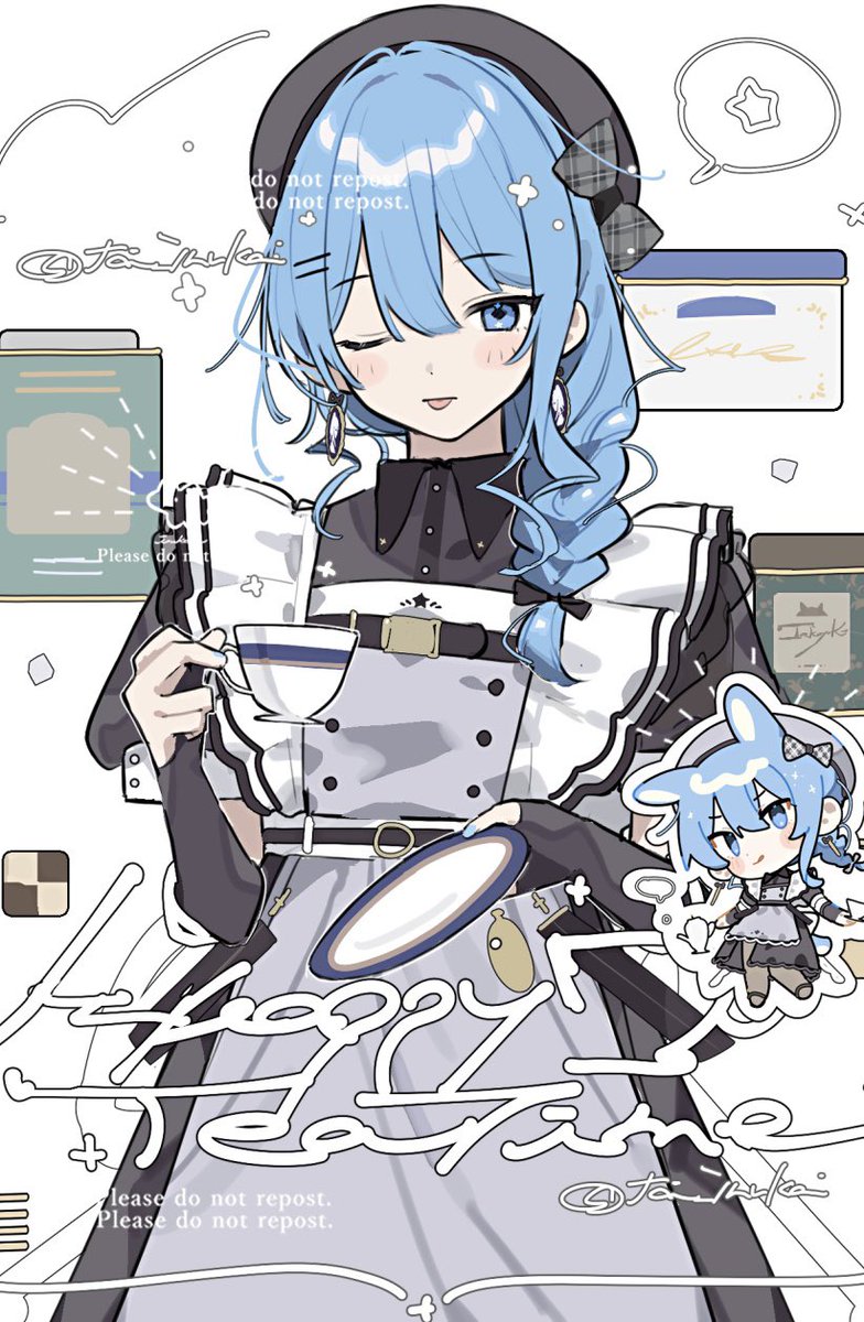 星街すいせい 「# メイドの日 」|犬飼い │ ホロクル9th B-20の