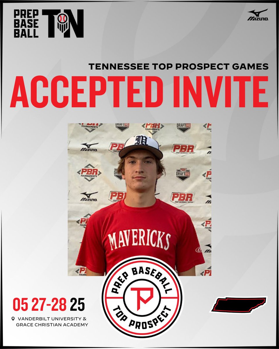 Prep Baseball Tennessee (@prepbaseballtn) on Twitter photo #๐ง๐ก๐ง๐ฃ๐๐ฎ๐ฑ: ๐๐ก๐ฉ๐๐ง๐ ๐๐๐๐๐ฃ๐ง๐๐ โ
+ 2027 CINF Jack VanOrman (<a href="/JackVanorman7/">Jack VanOrman</a>; <a href="/CPALionsBSB/">CPA Lions Baseball</a>) is ๐๐๐๐๐๐ ๐๐ ๐ for the Tennessee Top Prospect Games that is set for May 27-28 at Vanderbilt University & Grace Christian Academy.
Request your invite to #๐ง๐ก๐ง๐ฃ๐๐ฎ๐ฑ: ๐๐ก๐ฉ๐๐ง๐ ๐๐๐๐๐ฃ๐ง๐๐ โ
+ 2027 CINF Jack VanOrman (<a href="/JackVanorman7/">Jack VanOrman</a>; <a href="/CPALionsBSB/">CPA Lions Baseball</a>) is ๐๐๐๐๐๐ ๐๐ ๐ for the Tennessee Top Prospect Games that is set for May 27-28 at Vanderbilt University & Grace Christian Academy.
Request your invite to