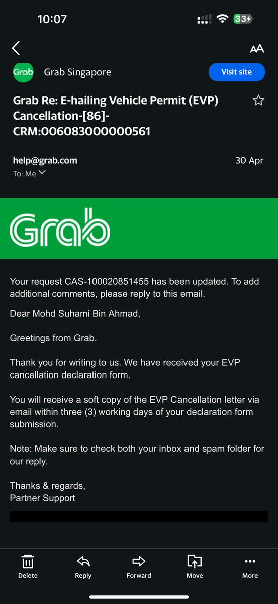 _fadali's tweet photo. Hai @GrabMY how about this yang semalam saya tanya ..any update for my friend punya kes...?
on emel 3 working days..since 30april.
sekarang almost 10days.. https://t.co/lJAiEa0vPe