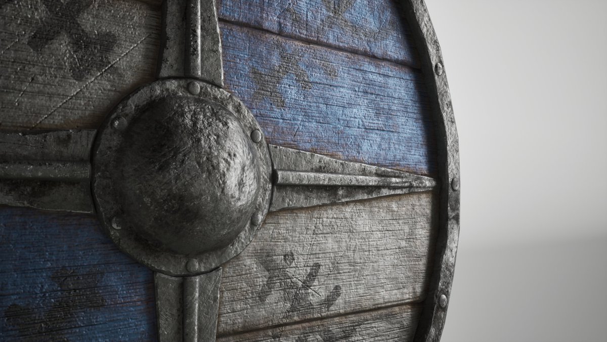 Last realistic piece I'll post before going back to anime/ROBLOX related posts. Viking shield
#ROBLOX #RobloxDev #RobloxDevs #3dart