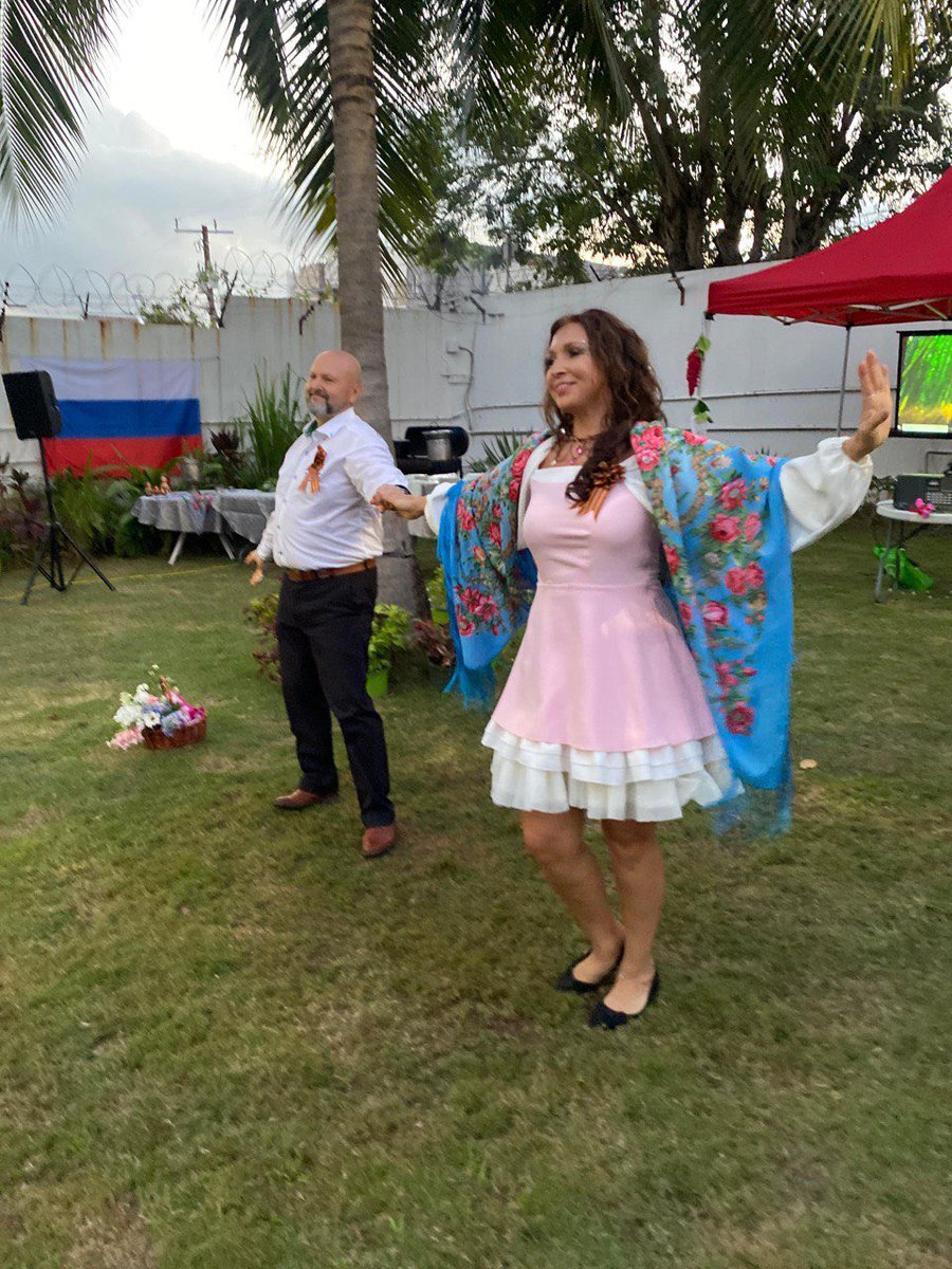 RussiaJamaica's tweet image. 🇷🇺 On May 7, a solemn event was held on the territory of the Russian Embassy in Jamaica with the participation of compatriots and Jamaican citizens who are friendly to our country, on the occasion of the 80th anniversary of the Victory in the Great Patriotic War.
🎖 Russian…