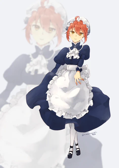メイドの日のクラシカルメイドぐだち2000年くらいのホームページによくあったやつをしました 
