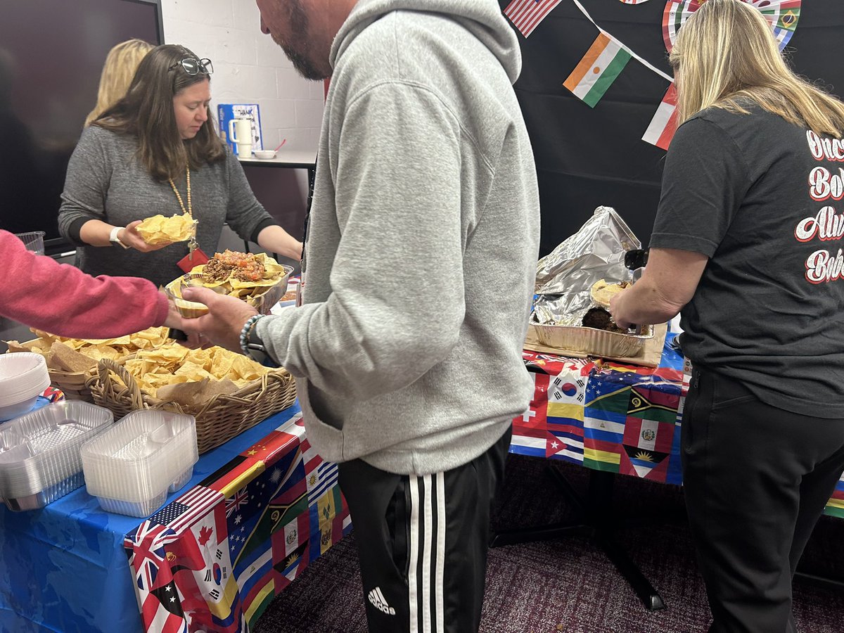 Thanks PTA! We were spoiled with treats all week.
