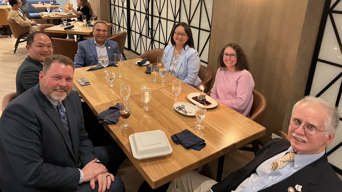 Sher-Lu Pai, MD, FASA, SAMBA-F (@sher_pai) on Twitter photo I was a dinner party crasher for the nice Ohio Society of Anesthesiologists physicians during the ASA 2025 Legislative Conference.😆 #LegCon25
<a href="/basemcc/">SAMBA Past President</a> <a href="/ASAGrassroots/">ASAGrassrootsNetwork</a> <a href="/ASALifeline/">ASA®</a> I was a dinner party crasher for the nice Ohio Society of Anesthesiologists physicians during the ASA 2025 Legislative Conference.😆 #LegCon25
<a href="/basemcc/">SAMBA Past President</a> <a href="/ASAGrassroots/">ASAGrassrootsNetwork</a> <a href="/ASALifeline/">ASA®</a>