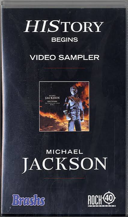 I remember if you preordered the history album from Brashes &amp; picked it up on release day, you got the HIStory sample VHS as well. 
I still have it &amp; love it!