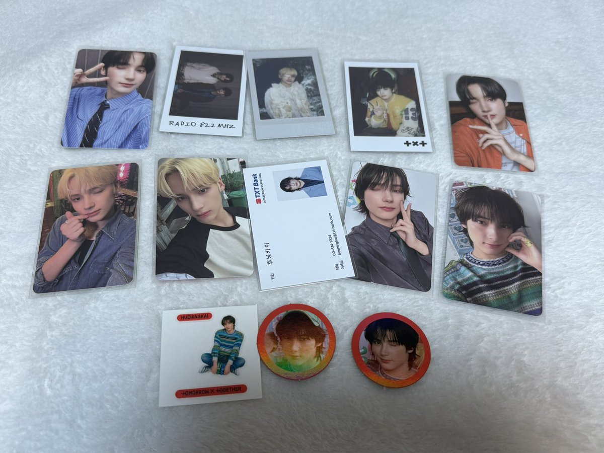 Diamond20170101's tweet image. 투바투 휴닝카이 포카 양도합니다
각각 1.2
일괄 4.5
반택만 

open.kakao.com/o/s10mmMlh

#투바투 #휴닝카이 #투바투포카양도