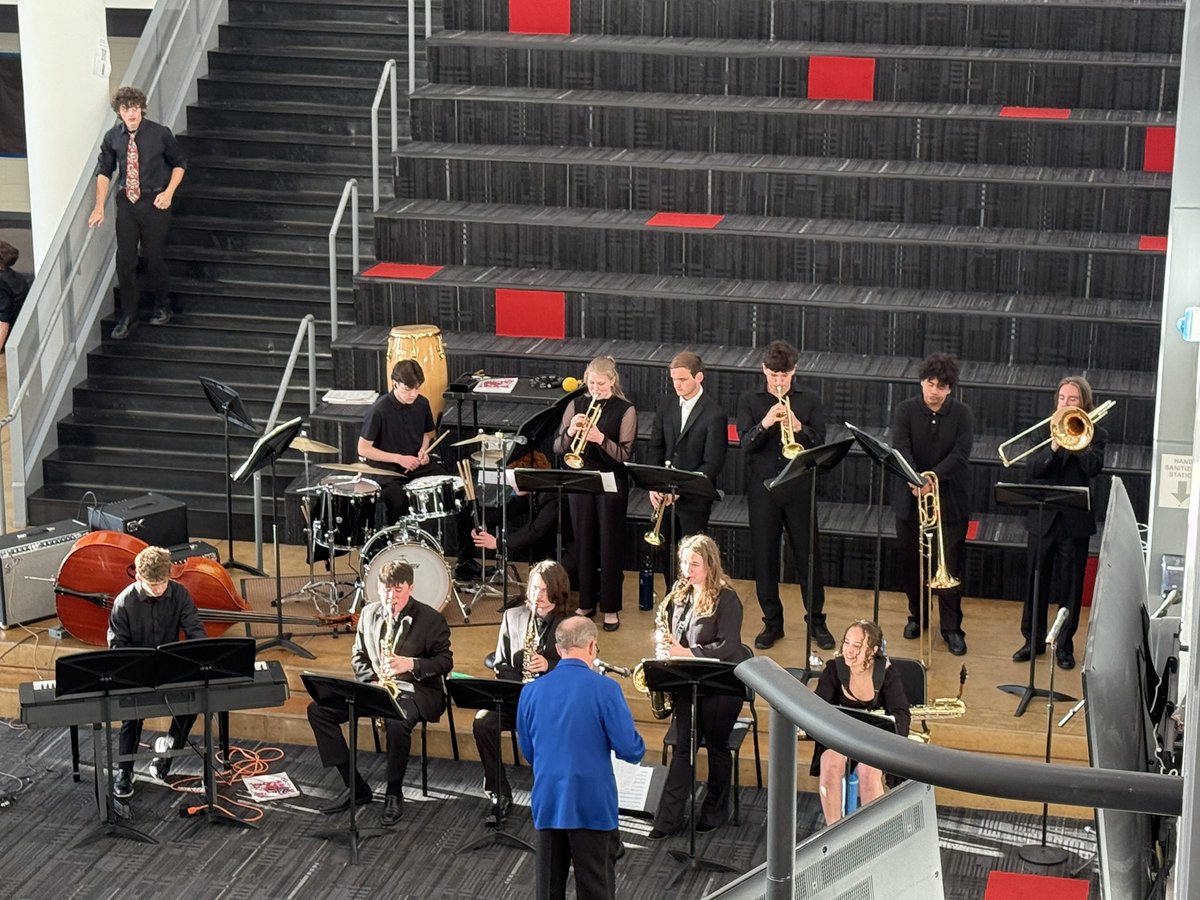 Spring concert continues with honoring Orchestra seniors and an Orchestra/Choir combo.  Great Jazz music in the commons. <a href="/D117Orchestra/">District 117 Orchestra</a> <a href="/LakesEagles/">LakesEagles</a>