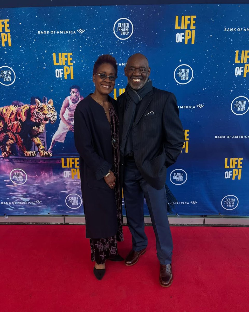 RealGreggDaniel's tweet photo. We had an incredible time at the Opening Night of Life of Pi last night! 🙌🏾 Thank you @CTGLA https://t.co/6v5hiDKF7T